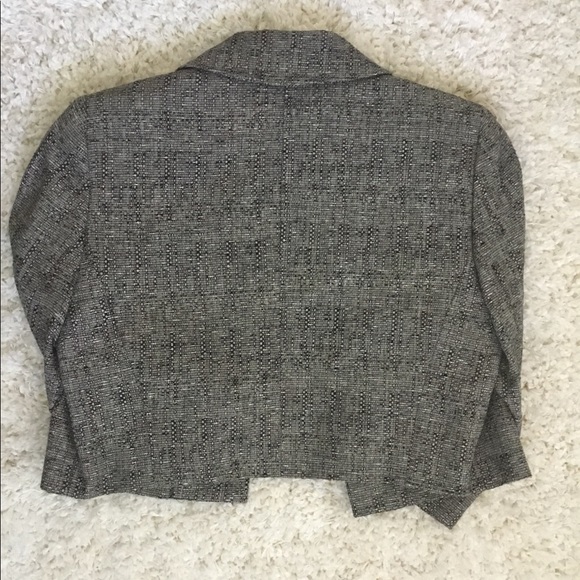 Vintage KASPER Cropped Jacket sz 8 - Picture 3 of 5